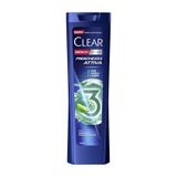 Clear Men 3 In 1 Anti-Dandruff Shampoo Active Freshness 225 Ml