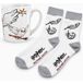 Harry Potter Set de tasses et chaussettes - Hedwig - Femme - pour Aucun - multicolore
