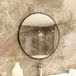 Miroir mural rond pour salle de bain et salon