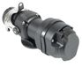 Spanningsomvormer 7P 12V naar 15P 24V | Adapter voor aanhanger 7P/12V ISO1724 op voertuig 15P/24V ISO12098 | veilige en robuuste verbinding