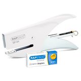 Rapesco 1381 SP-64 Niettang en 1000 Type 21/4 mm Nietjes, Wit