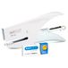 Rapesco 1381 SP-64 Niettang en 1000 Type 21/4 mm Nietjes, Wit