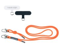 Mobile Origin Lanyard Pad, Oranje, Polypropyleen (PP), Universel, 60 mm