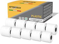 Aftertech 10 x 99014P 54 x 101 mm rollen waterdichte kunststof etiketten, compatibel (220 etiketten/rol = 2200 totaal) voor Dymo LabelWriter 10 x 99014PLA