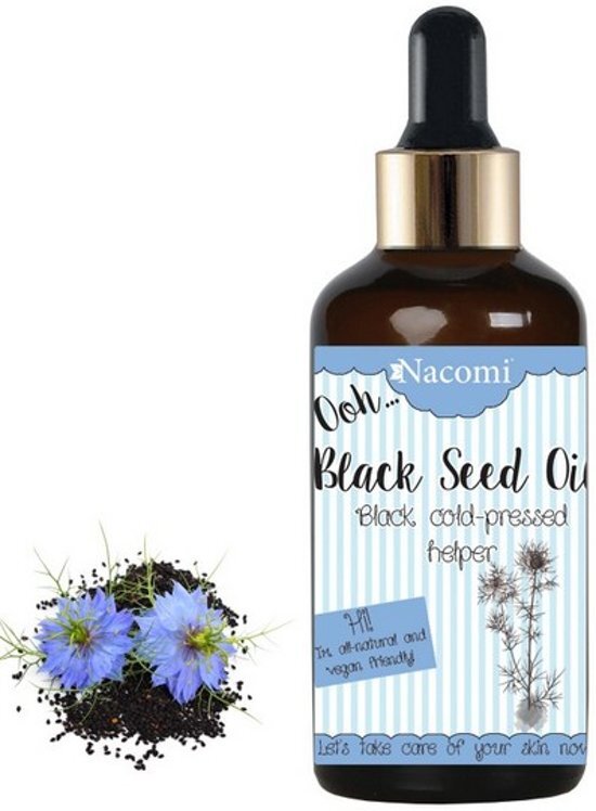 Nacomi Black Seed Oil zwart komijn zaad 50ml