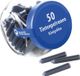 Pelikan 104406 Cartouches d'encre bleu roi - Lot de 50 - En verre