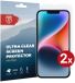 Rosso Screen Protector Ultra Clear Duo Pack Geschikt voor Apple iPhone 14 | TPU Folie | Case Friendly | 2 Stuks