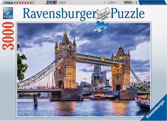 Ravensburger London, Schitterende Stad - Legpuzzel - 3000 stukjes