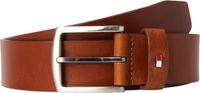 Tommy Hilfiger New Denton 40 Mm Riem Bruin Leer 80 cm Man