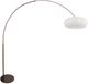 Steinhauer Cacao kleurige vloerlamp Luma-Nola 4755CA