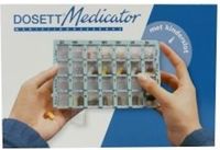 Blockland Dosett Medicator Dos Box - Pillendoosje - Blauw - Rechthoekig
