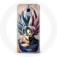 Maniacase Samsung Galaxy A6 2018 Hoesje - Dragon Ball Anime Veelkleurige