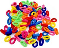 Go Go Gadget Goodies and Living Groothandel Haarelastiekjes | 50 stuks | Katoen | Multicolour