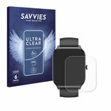 Savvies Screenprotector voor CASCHO P125 1.85" - Folie Beschermfolie transparant 6 Stuks