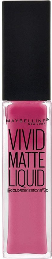 Maybelline Color Sensational Vivid Matte Liquid Lipgloss 12 Twisted Tulip
