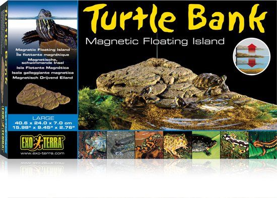 Exo Terra Turtle Bank - 40.6x24x7 cm