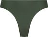 Hunkemöller Dames Lingerie Invisible string Lace Back - Groen - maat S