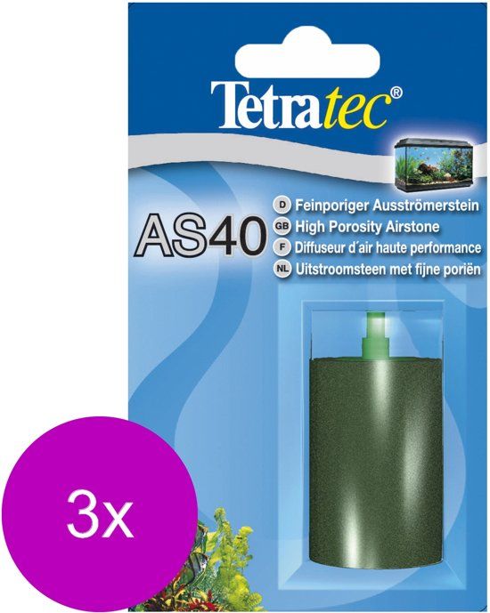Tetra Tec AS40 Uitstroomsteen - Beluchting - 3 x 40 mm
