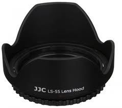 JJC LS-55 Lens Hood for 55mm Filter Thread