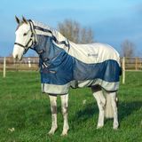 Horseware Rambo Summer Series Turnout 600D 100g Blauw Paard Polyester Regendeken