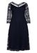 SHEEGO Robe de cocktail bleu marine