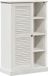 vidaXL Badkamerkast met plank VIGO Wit en Antiek Wit 68 x 34 x 110 cm