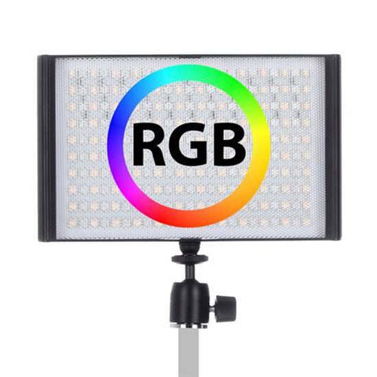 Falcon Eyes RGB LED Lamp Set T8 incl. Accu RGB LED Lamp Set T8 incl. Accu