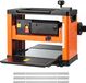 Dickenfrees - Freesmachine - Freesbreedte 330 mm - Motor 2000 W - Drie messen - Snelheid 23.500 omwentelingen per minuut - Dubbele invoerrollen - Geschikt voor zowel rigide- als zacht hout