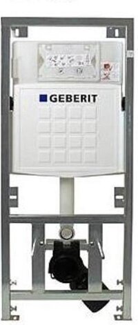 Geberit UP320 inbouwreservoir frontbediening dual flush en isolatiemat - 8711238217062