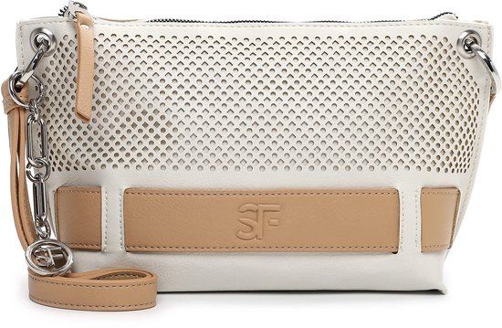 SURI FREY SFY Lilly SC Schoudertas Dames Ecru