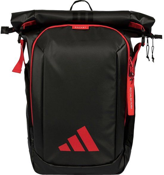 Adidas Multigame 2026 Padel Rugzak - Zwart / Rood