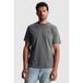 Cast Iron Antraciet Regular Fit T-shirt met Backprint