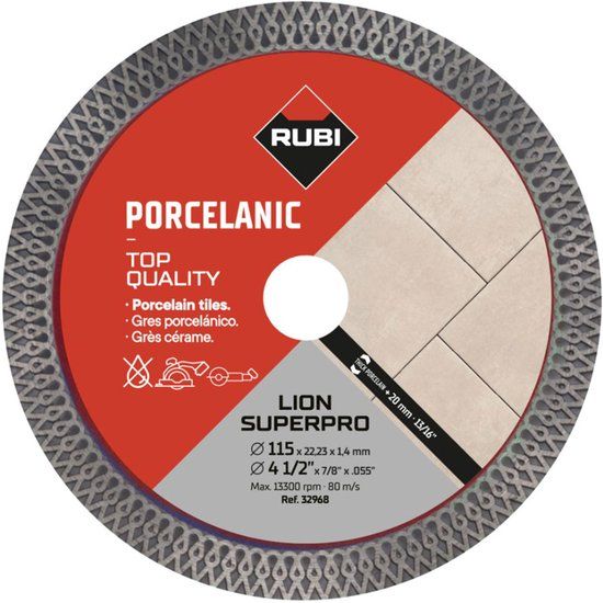 Rubi Diamantzaagblad LION SUPERPRO 115 mm