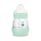 MAM Easy Start Anti-Koliek Fles met SkinSoftTM Siliconenzuiger, 0+ Maanden, 130 ml, lichtblauw