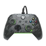 PDP Gaming Manette filaire - Xbox Series X|S & Xbox One - Néon Carbone