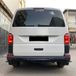 Oneway Achterbumperskirt (Diffuser) compatibel met Volkswagen Transporter T6/T6.1 2015-2022 - Glanzend zwart