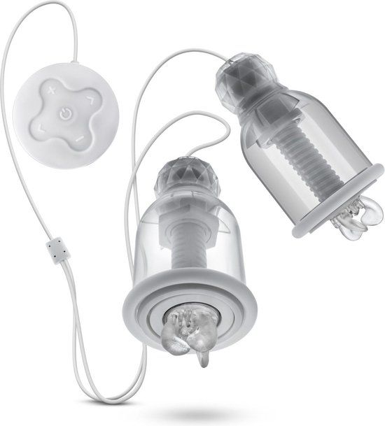 Blush Temptasia Titillator Vibrerende Tepelzuigers - Transparant