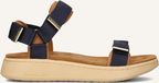 Woden Line Sandalen Dames Blauw Maat 38