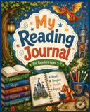 My Reading Journal: For Readers Ages 5-7, A Book Review & Reading Log with Story Prompts, Drawing Pages, and Coloring Activities for Kindergarten, 1st, and 2nd Grade Readers