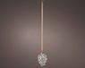 Lumineo Dennenappel micro LED binnen dia. 15-H21 cm helder/warm wit