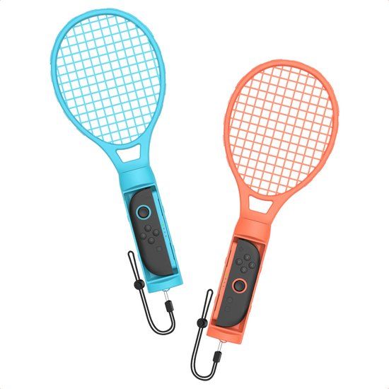 imoshion Tennisrackets geschikt voor Nintendo Switch 2 - Set van 2 - Gaming Sport Accessoires
