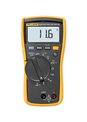 Fluke FLUKE-116 116 temperatuur- en microversterker, HVAC-, effectieve multimeter.