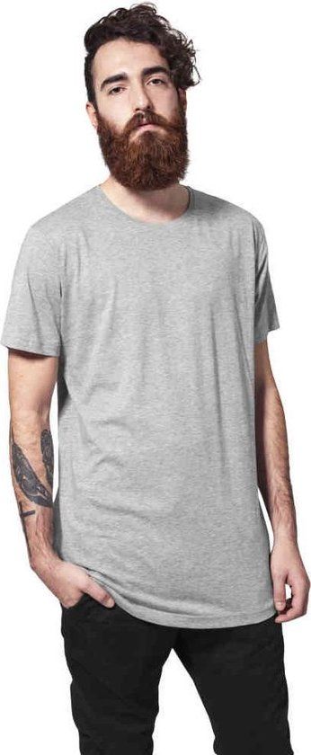 Urban Classics Shaped Long Tee - Grey - L