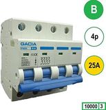 Enzo Gacia Installatieautomaat 25A. B kar 4p GACIA