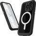 Bol Slim Full Body Case - Protection caméra - Protecteur d'écran - Étanche - Design nautique - MagSafe - Magnétique - Noir - 2022 - Apple iPhone14Pro - 6,1 pouces