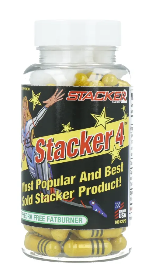 Stacker 4 Ephedra Free Fatburner Capsules
