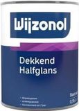 Wijzonol Dekkend Halfglans - 1L Wit