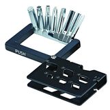 Multitool 21 functies, zeskantige sleutel 3, 4, 5, 6 mm, torx-sleutel T25, T30, PH2/SL 6 schroevendraaier, moersleutel 5-14 mm