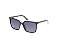 Guess Gu00258 Gepolariseerde Zonnebril Voor Dames Zwart Smoke/CAT3 Vrouw