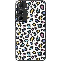 Samsung Galaxy A35 Leopard colore Verstevigd hoesje met sublimatie bedrukking